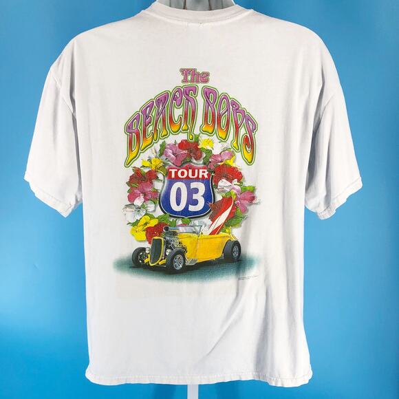 Beach Boys Tour 03 2003 tshirt - Picture 1 of 7